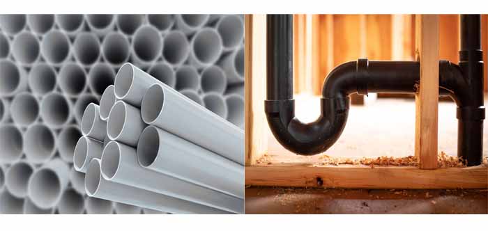 What is the difference between PVC pipe and ABS pipe