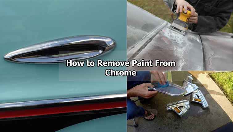 How to Remove Paint From Chrome