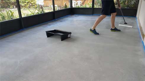 Sealer for concrete basement foundations