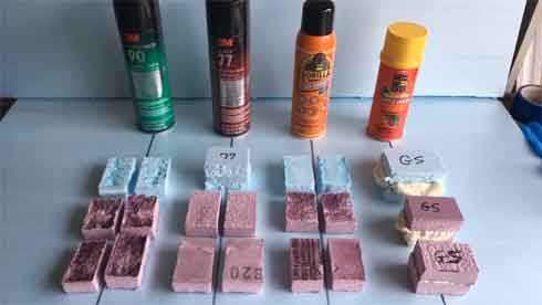 spray adhesives