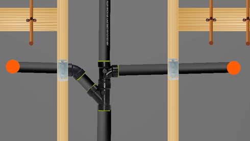 How to Install a Sanitary Tee And Wye Drain