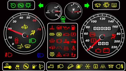 The Types of Cooling System Warning Lights