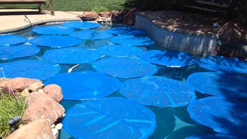 solar blanket for pool water