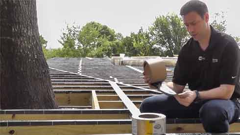 wood deck joist tape