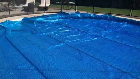 solar pool cover works