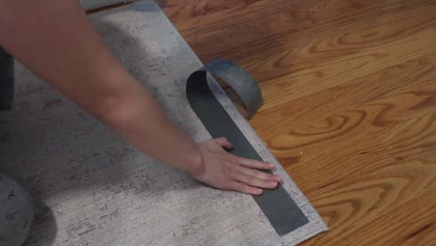Wood floor carpet tape options