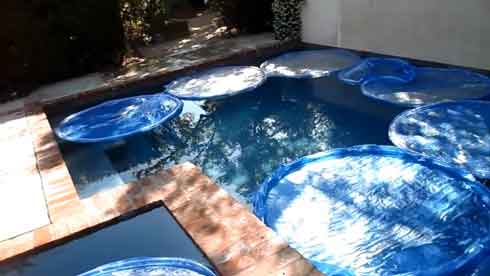 ground swimming pools solar ring