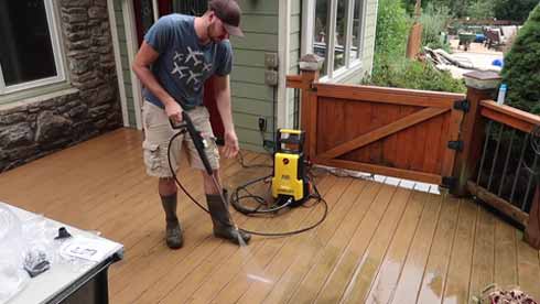 How to Clean a Powerful Electric Pressure Washer