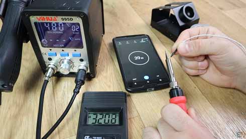 What does a Soldering Station do