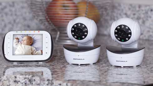 Baby cameras with wifi or internet connections