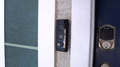 Smart video doorbell for recorded videos