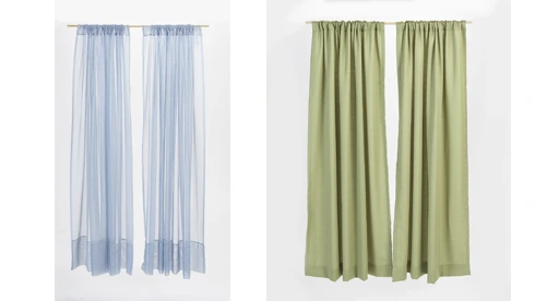 hang curtains