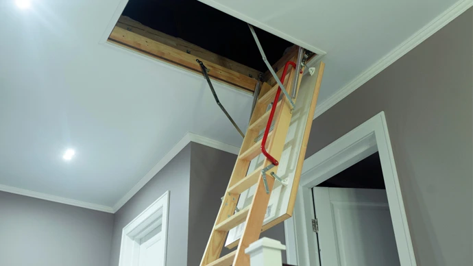 Pull Down Attic Stairs