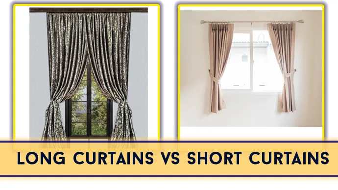 long vs short curtains