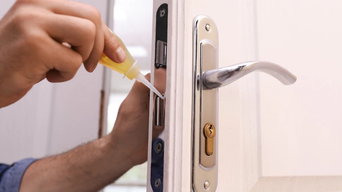 How to Lubricate a Door Lock