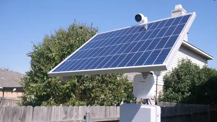 How to Power a Security Camera using Solar Panel
