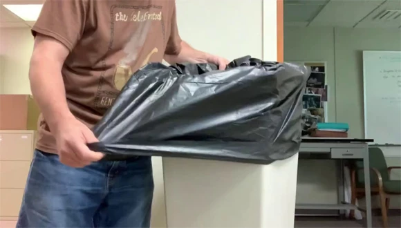 What Happens When Plastic Trash Bags Are Melted