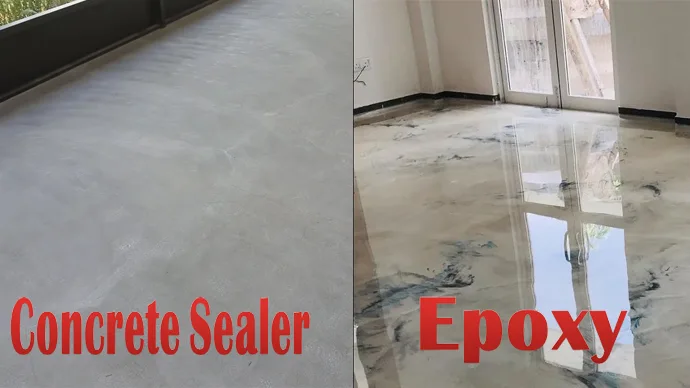 Concrete Sealer vs Epoxy | Total 5 Differences Discussed