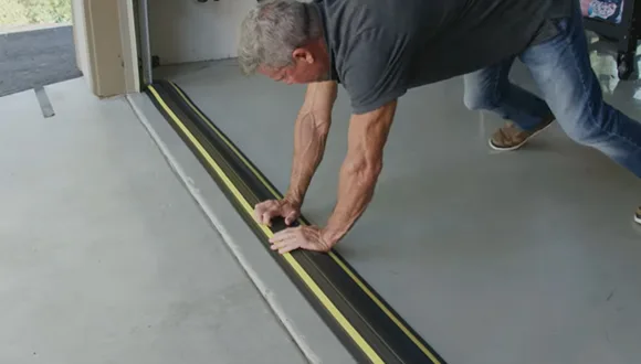How Do You Seal the Bottom of a Garage Door with an Universal Threshold Seal Strip
