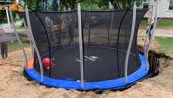 rectangular trampoline