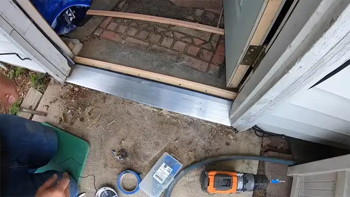 How to Seal Door Threshold on Concrete Slab: 4 Steps [DIY]