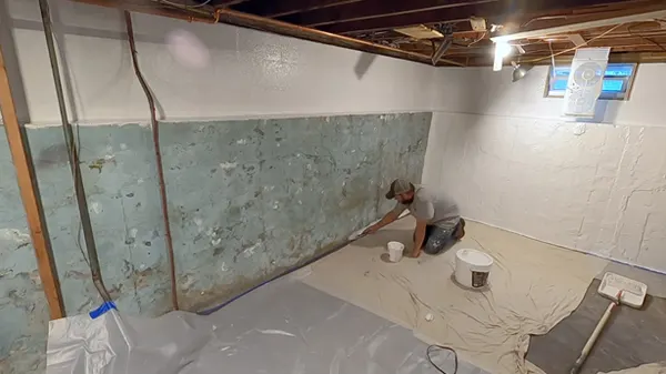 Waterproofing paint concrete sealers