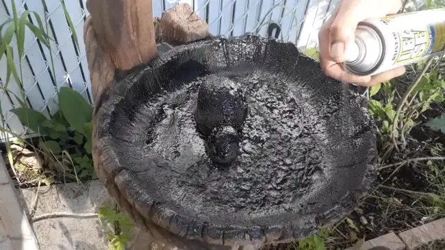 How to Seal Cracked Concrete Bird Bath