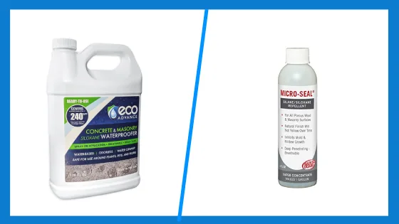 Differences Between the Concrete Sealer & Waterproofer