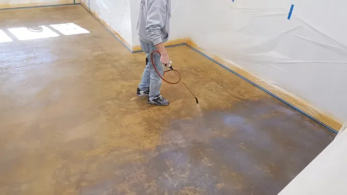 do you have to seal stained concrete
