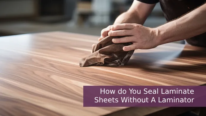 How Do You Seal Laminate Sheets Without a Laminator on Furniture: 6 Steps to Follow