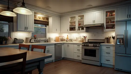 Kitchen Size and Lighting